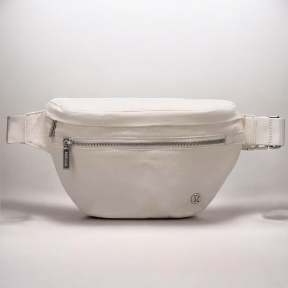 lululemon athletica Handbags - Lululemon Cream Belt Bag